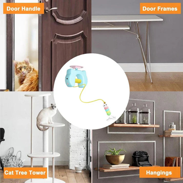 THE AUTOMATIC YO-YO TOY THAT DRIVES CATS WILD