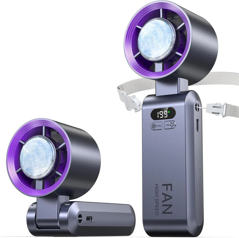 Pocket Turbo Cooling Fan – Ice-Cold Wind Anywhere, Anytime