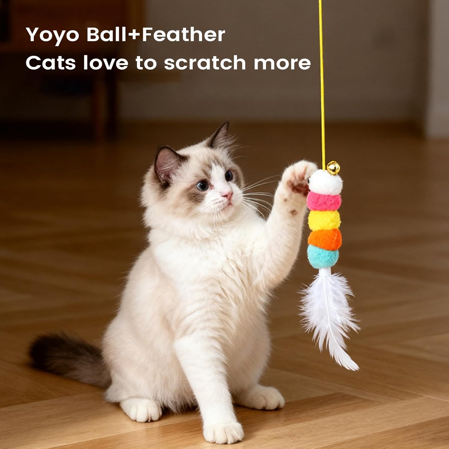 THE AUTOMATIC YO-YO TOY THAT DRIVES CATS WILD