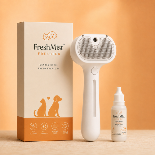 TAILEDEN FreshMist™ Pet Grooming Brush