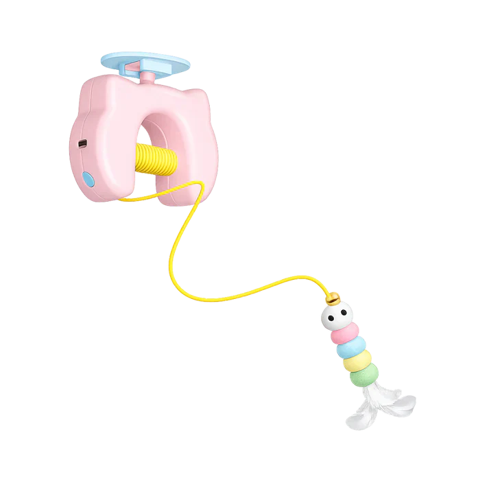 THE AUTOMATIC YO-YO TOY THAT DRIVES CATS WILD