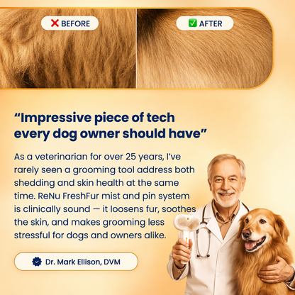 TAILEDEN FreshMist™ Pet Grooming Brush